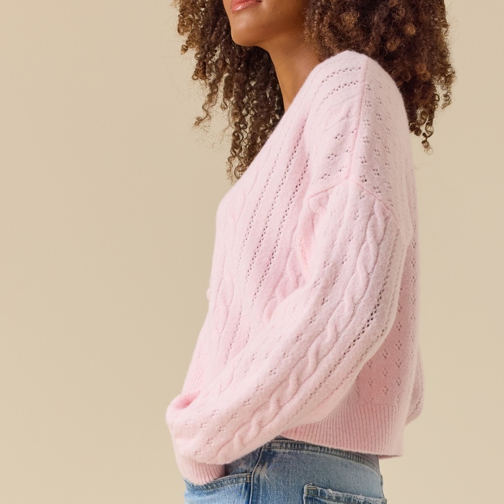 Altar’d State Regina Rose Cardigan - Picture 3 of 5
